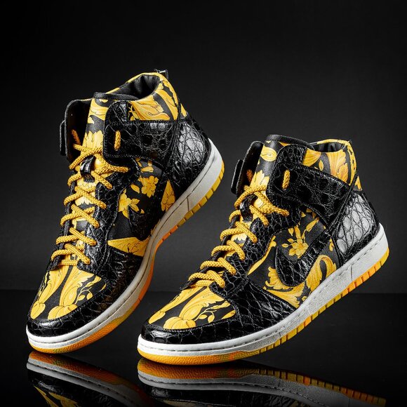Nike Dunk Custom Other - NikeDunk Custom with Genuine Alligator Skin size 10 - 28 cm on the insole !